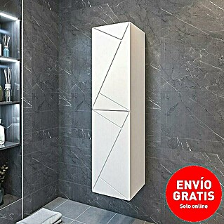 Disbain Armario colgante Lira (L x An x Al: 35 x 35 x 140 cm, Blanco)