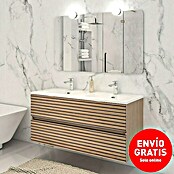 Disbain Conjunto de mueble de baño Vega (120 cm, Acacia, 3 pzs.) | BAUHAUS