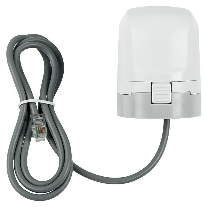 Homematic IP Thermo-Kleinventilantrieb HmIP-VDMOT4,4 x 5 x 5,4 cm, Grau, M30 x 1,5 mm Right Side View