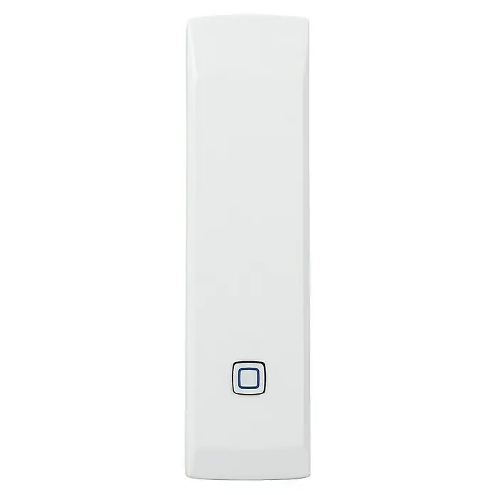 Homematic IP Kontakt-Schnittstelle HmIP-SCI - Grau, Batteriebetrieben, 17 x 26 x 100 mm - Weißer, schlanker Warmwasserspeicher mit quadratischer Taste und elegantem Design. Perfekt für modernes Badezimmer.