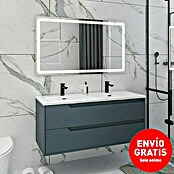 Disbain Conjunto de mueble de baño Casiopea (Ancho: 120 cm, Azul manhatan, 3 pzs.) | BAUHAUS