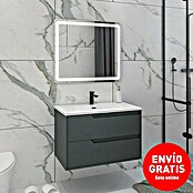 Disbain Conjunto de mueble de baño Casiopea (Ancho: 80 cm, Verde foresta, 3 pzs.) | BAUHAUS