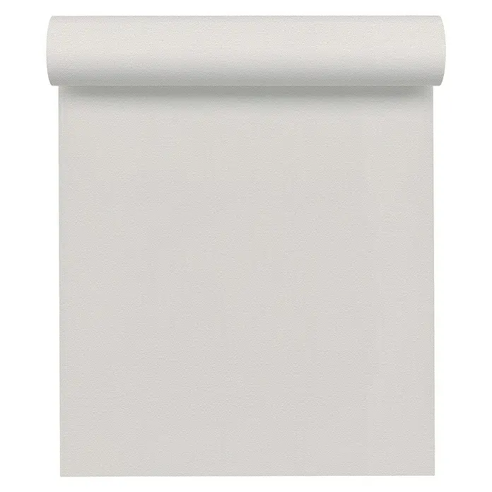 A.S. Création Hygge Vliestapete - Weiß, Uni, 10,05 x 0,53 m - Eine Rolle einfarbiger Tapete. Eine stilvolle und schlichte Wanddekoration für Ihr Zuhause.