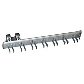 Emuca Colgador Self (L x An x Al: 44,7 x 8,5 x 8 cm, Plateado, Aluminio) | BAUHAUS