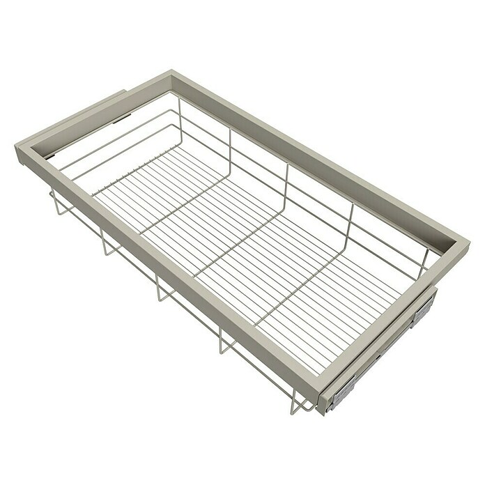 Emuca Cesto de alambre Hack (Ajuste de la anchura: 860 mm - 894 mm, Gris) | BAUHAUS