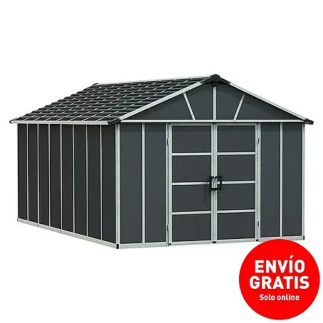 Palram – Canopia  Caseta de jardín sin suelo Yukon