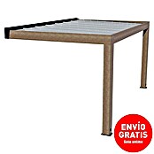 Palram – Canopia Marquesina adosada Helsinki (An x Pr: 470 x 300 cm, Cedro, Policarbonato, Translúcido) | BAUHAUS