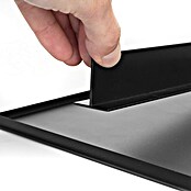 Emuca Bandeja de almacenaje Hack con cestos (Ajuste de la anchura: 760 mm - 794 mm, Negro) | BAUHAUS