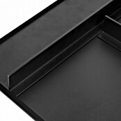 Emuca Bandeja de almacenaje Hack con cestos (Ajuste de la anchura: 760 mm - 794 mm, Negro) | BAUHAUS