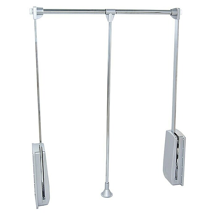Emuca Barra para ropa Hang (Ajuste de la anchura: 450 mm - 600 mm, Cromo) | BAUHAUS