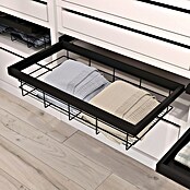 Emuca Cesto de alambre Hack (Ajuste de la anchura: 760 mm - 794 mm, Negro) | BAUHAUS