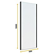 Emuca Espejo Hack (An x Al: 350 x 1.000 mm, Negro) | BAUHAUS