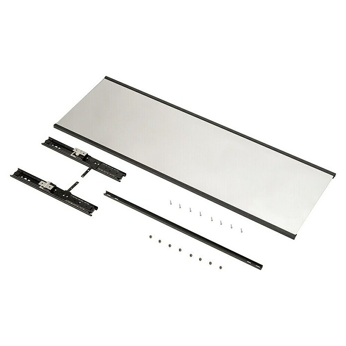 Emuca Espejo Hack (An x Al: 350 x 1.000 mm, Negro) | BAUHAUS