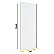 Emuca Espejo Hack (An x Al: 350 x 1.000 mm, Plateado) | BAUHAUS