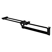 Emuca Colgador para ropa Self (Negro, Extraíble) | BAUHAUS
