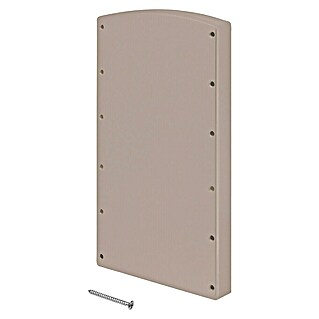 Emuca Soporte de plástico Hang (Gris, 2 ud., Específico para: Colgador abatible Hang)