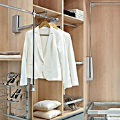 Emuca Soporte de plástico Hang (Aluminio, 2 ud., Específico para: Colgador abatible Hang) | BAUHAUS
