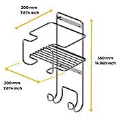 Emuca Soporte (Específico para: Tabla de planchar y accesorios de planchado, Acero) | BAUHAUS