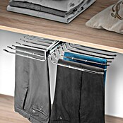 Emuca Soporte para pantalones Self doble (Extraíble, Acero, Número de soportes: 18 ud.) | BAUHAUS