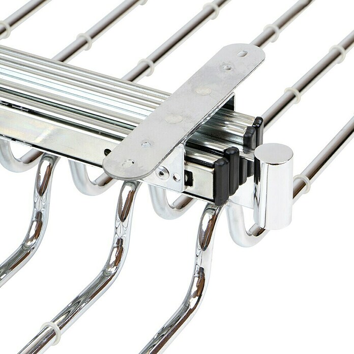 Emuca Soporte para pantalones Self doble (Extraíble, Acero, Número de soportes: 18 ud.) | BAUHAUS