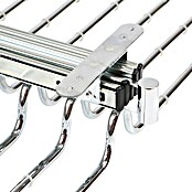 Emuca Soporte para pantalones Self doble (Extraíble, Acero, Número de soportes: 18 ud.) | BAUHAUS