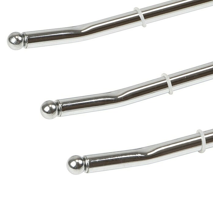 Emuca Soporte para pantalones Self doble (Extraíble, Acero, Número de soportes: 18 ud.) | BAUHAUS