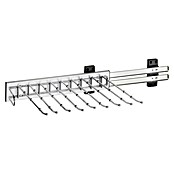 Emuca Soporte para pantalones Self (L x An x Al: 335 x 470 x 116 mm, Izquierda, Acero, Extraíble) | BAUHAUS