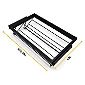 Emuca Zapatero extraíble Hack (Ajuste de la anchura: 760 mm - 794 mm, Negro) | BAUHAUS