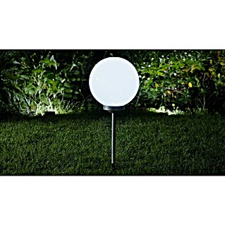 BAUHAUS Solar-Kugelleuchte Fara (Erdspieß, Durchmesser: 30 cm, Höhe: 73 cm, LED, 8 h)