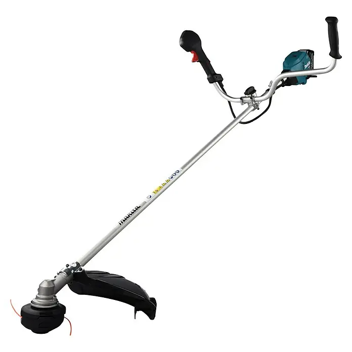 Makita XGT 40V max. Akku-Freischneider UR006GM102 - 40 V, 4 Ah, 1 Akku, Schnittbreite Faden: 43 cm, Schnittbreite Messer: 25,5 cm - Freischneider mit Akku und Griffen für präzises Trimmen von Rasen und Unkraut. Das ideale Werkzeug für die Gartenpflege.