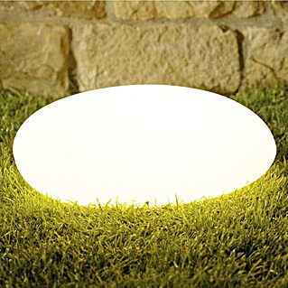 LED-Solarstein (Weiß, L x B x H: 36 x 50 x 19,5 cm)