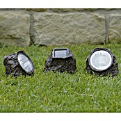 BAUHAUS Piedra solar Rock (3 piezas, 6 h)
