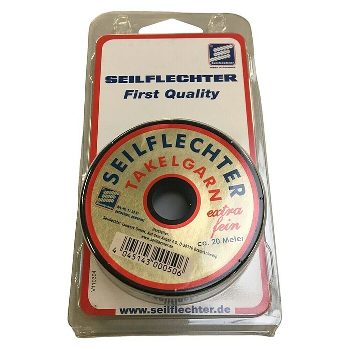 Seilflechter Cabo para aparejos (Diámetro: 1 mm, Largo: 20 m, Blanco) | BAUHAUS
