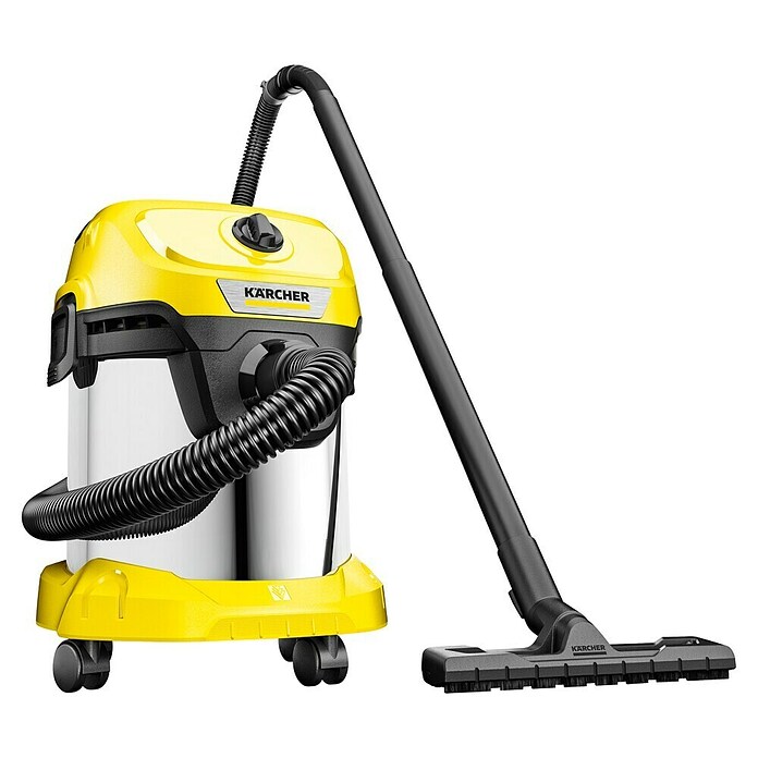 Kärcher Elektro-Nass- & Trockensauger WD 3 S V-15/4/20 (1 000 W, Behältervolumen: 15 l) | BAUHAUS