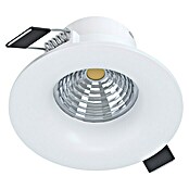 Eglo LED-Einbauleuchte rund Saliceto (6 W, Warmweiß, Ø x H: 8,8 x 4,2 cm, Weiß)