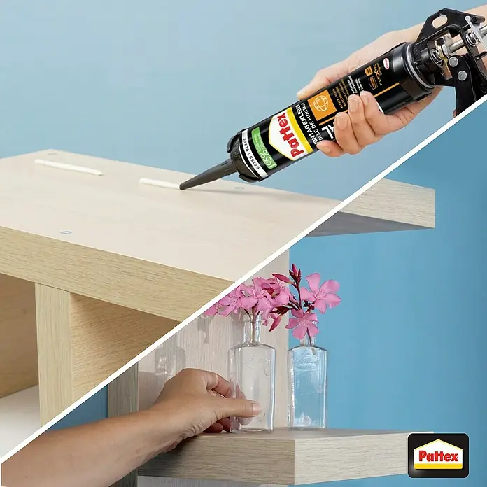 Pattex Montagekleber Universal - 420 g - Pattex Montagekleber: Ein vielseitiger Klebstoff für starke Verbindungen im Innen- und Aussenbereich. Einfach zu verwenden, dauerhafte Ergebnisse.