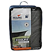 Nesling Sonnensegel (L x B: 500 x 500 cm, Grau, Quadratisch)