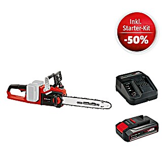 Einhell Power X-Change 18V Maschinenpaket (Akku-Kettensäge GE-LC 36/35 Li-Solo + Starter-Kit (-50%))