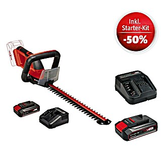 Einhell Power X-Change 18V Maschinenpaket (Akku-Heckenschere GC-CHT 18/45 + Starter-Kit (-50%))