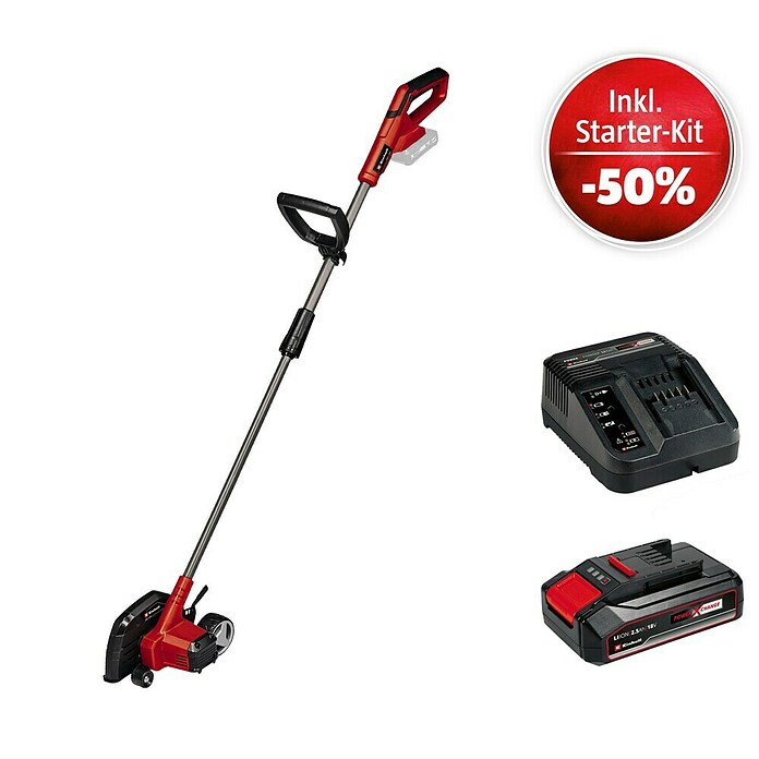 Einhell Power X-Change 18V Maschinenpaket (Rasenkantenschneider GE-LE 18/190 LI + Starter-Kit (-50%)) | BAUHAUS