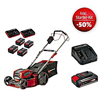 Einhell Power X-Change 18V Maschinenpaket inkl. 4 Akkus (Akku-Rasenmäher GP-CM 36/47 S HW Li + Starter-Kit (-50%))