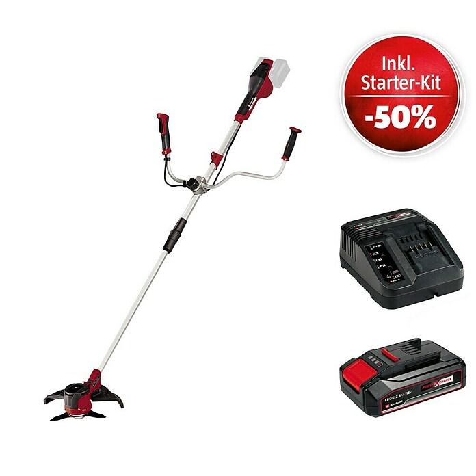 Einhell Power X-Change 18V Maschinenpaket (Akkusense AGILLO 36/255 BL-Solo + Starter-Kit (-50%)) | BAUHAUS