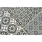 Mozaïektegel Quadrat Classico (29,8 x 29,8 cm, Keramiek, Wit/Zwart/Grijs)
