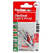 Fischer Schraubensortiment mit Dübeln DuoSeal S PH TX A2 (Ø x L: 6 x 38 mm, 4 Stk.) | BAUHAUS