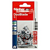 Fischer Duoblade Gipskartondübel-Set (12-tlg., Mit Schrauben, Nylon)