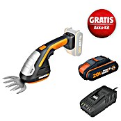 Worx PowerShare 20V Maschinenpaket (Akku-Gras- & Strauchschere WG801E.9, Akku & Schnellladegerät) | BAUHAUS