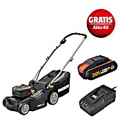 Worx PowerShare 20V Maschinenpaket (Akku-Rasenmäher WG737E, Akku & Schnellladegerät) | BAUHAUS