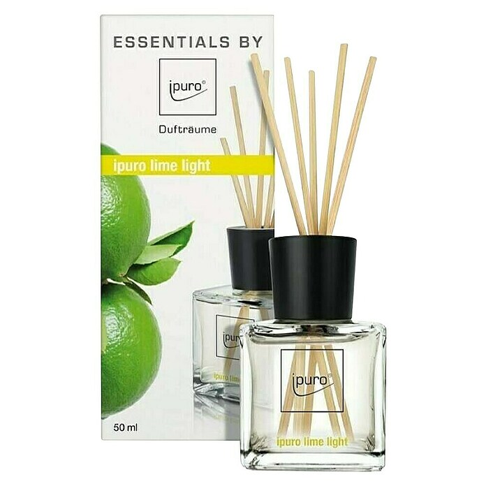 Ipuro Essentials Dišava za prostor Lime Light  (1 kos, 50 ml) | 8479 - Raumdüfte | IDDL - Kerzen /Düfte | IDD - Trendy | ID - Trendy | I - Stadtgarten | BAUHAUS