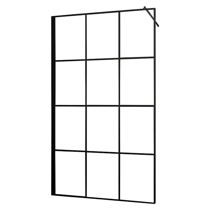 Sanotechnik Tuš stena Elite  (Š x V: 120 x 195 cm, Črna) | Tuš stene | Tuš kabine | Tuširanje | Kopalnica in sanitarije | Izdelki | BAUHAUS