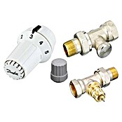 Danfoss Set termostatskih ventilov  (Pretočni ventil, Termostatska glava RAS-C) | 4115 - Thermostatventile | DCEB - Heizkörper | DCE - Heizung | DC - Sanitärinstallation | D - Sanitär | BAUHAUS